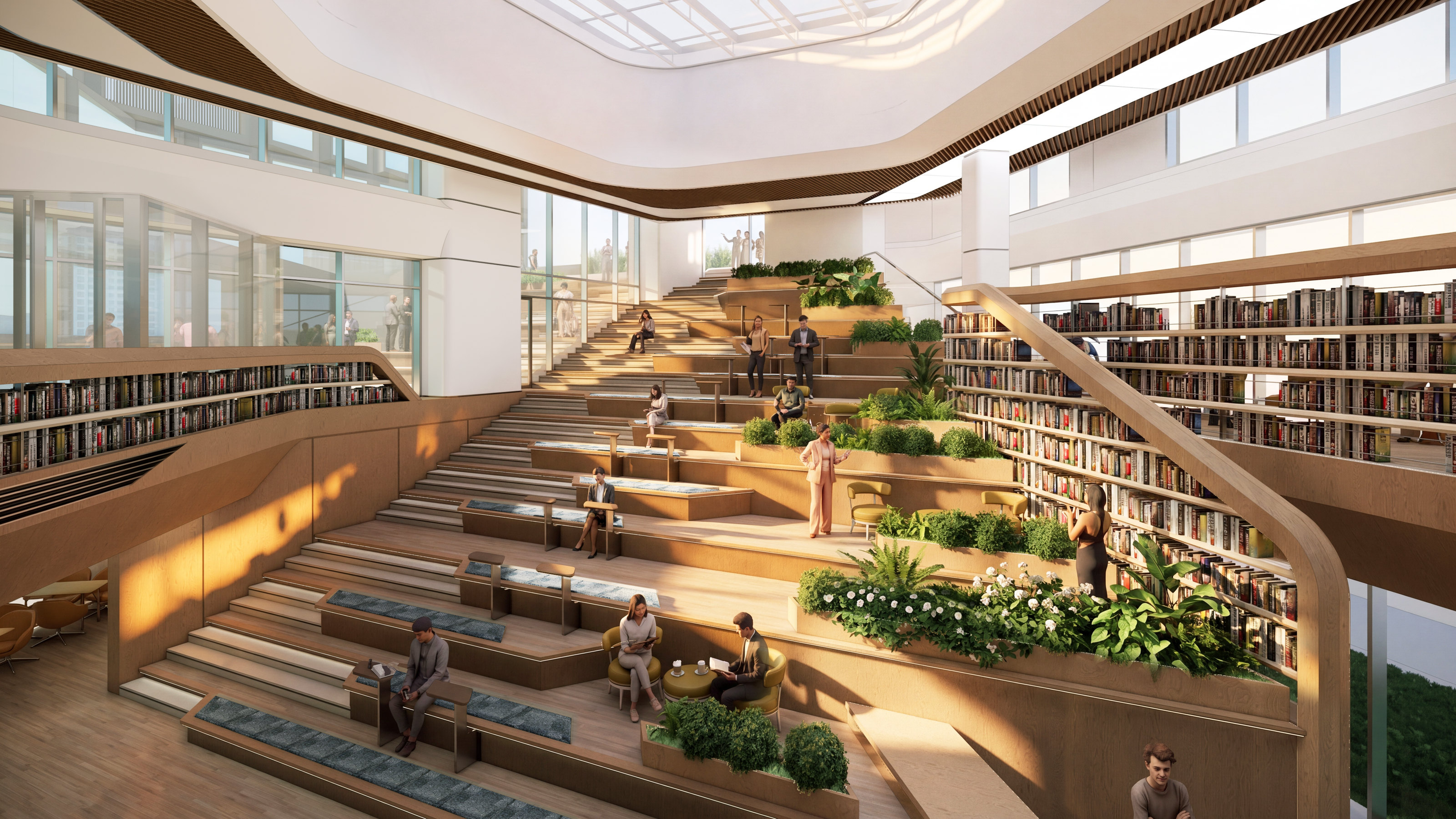 Posco Book Cafe